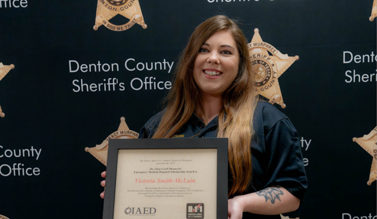Denton County Communications Officer Awarded Prestigious Emergency Medical Dispatch Scholarship
