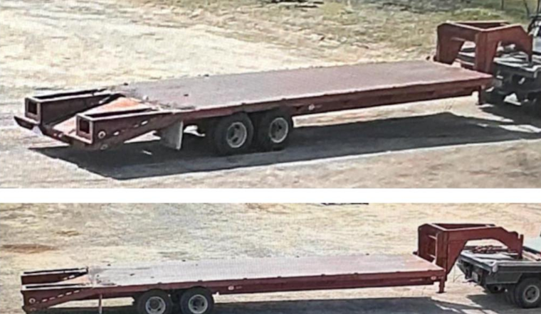 Denton County Sheriff Seeks Public's Help in Locating Stolen 32-Foot Trailer in Krum