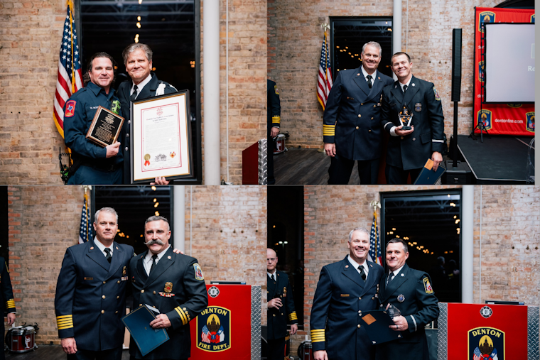 Denton Firefighters Association Honors Bravery and Dedication at Annual Awards Banquet