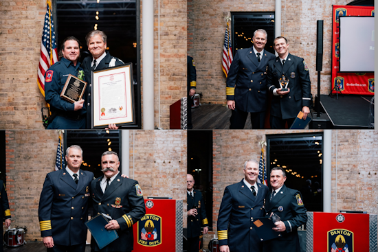 Denton Firefighters Association Honors Bravery and Dedication at Annual Awards Banquet