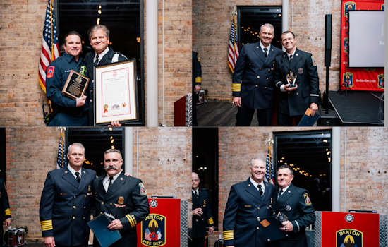 Denton Firefighters Association Honors Bravery and Dedication at Annual Awards Banquet