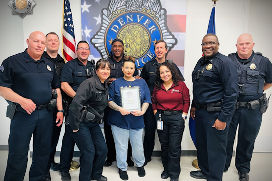 Denver Community Hero Awarded for Exceptional Support to Police During Shooting Investigation