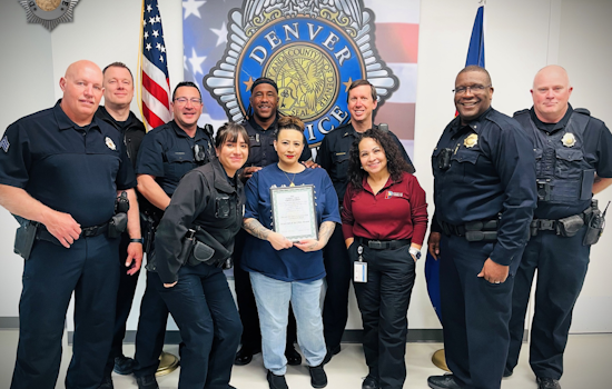 Denver Community Hero Awarded for Exceptional Support to Police During Shooting Investigation