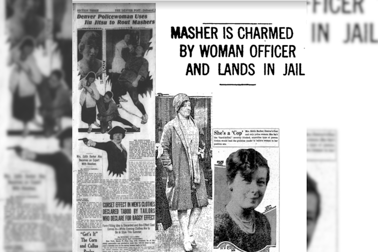 Denver Police Department Celebrates Pioneering Policewoman Edith Barker for Women's History Month