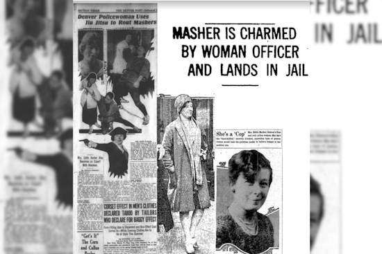 Denver Police Department Celebrates Pioneering Policewoman Edith Barker for Women's History Month
