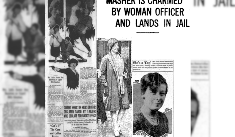 Denver Police Department Celebrates Pioneering Policewoman Edith Barker for Women's History Month