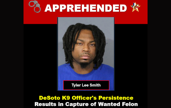 DeSoto K9 Officer and Police Apprehend Armed Felon on the Run in Apartment Complex Parking Lot