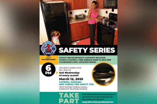 Detroit Fire Department Launches Fire Safety Webinar to Educate Residents on Prevention Tactics