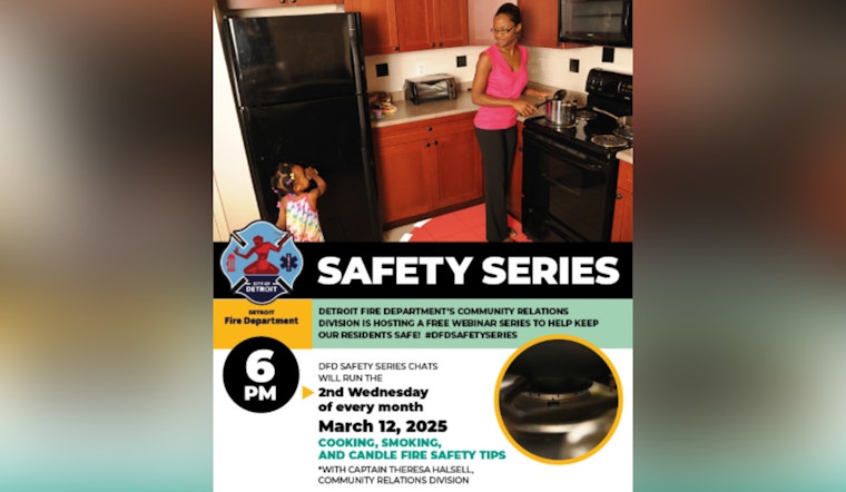 Detroit Fire Department Launches Fire Safety Webinar to Educate Residents on Prevention Tactics