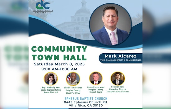 District 4's Commissioner Mark Alcarez Hosts Community Meeting with Panel of Local Leaders in Douglas County