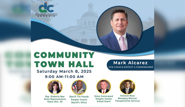 District 4's Commissioner Mark Alcarez Hosts Community Meeting with Panel of Local Leaders in Douglas County