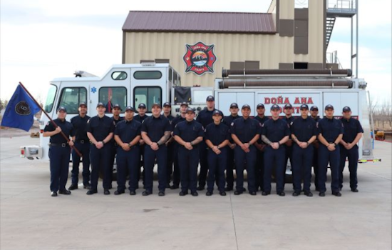 Doña Ana Fire Rescue to Celebrate Graduation of 21 Cadets at East Mesa Campus