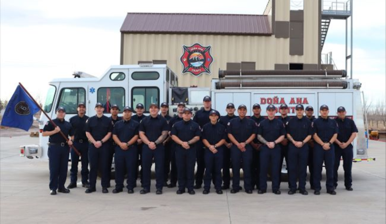 Doña Ana Fire Rescue to Celebrate Graduation of 21 Cadets at East Mesa Campus