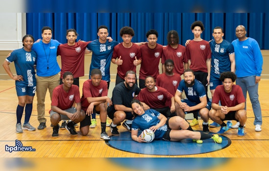 Dorchester Teen Center Clinches Victory Over BPD FC in Spirited Soccer Matchup