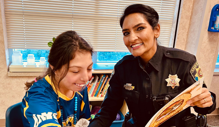 Douglas County Deputies Swap Badges for Books to Promote Literacy Among Kids