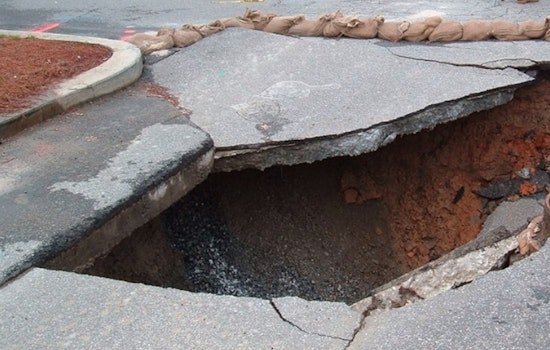 Downtown Atlanta Sinkhole Repaired and Traffic Flow Restored Near Georgia Tech