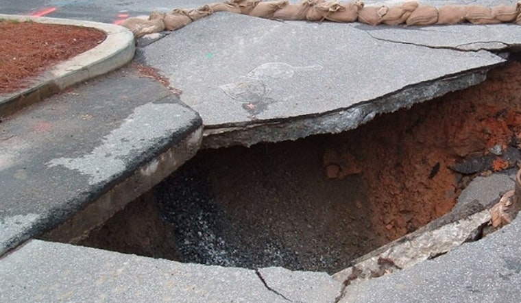 Downtown Atlanta Sinkhole Repaired and Traffic Flow Restored Near Georgia Tech