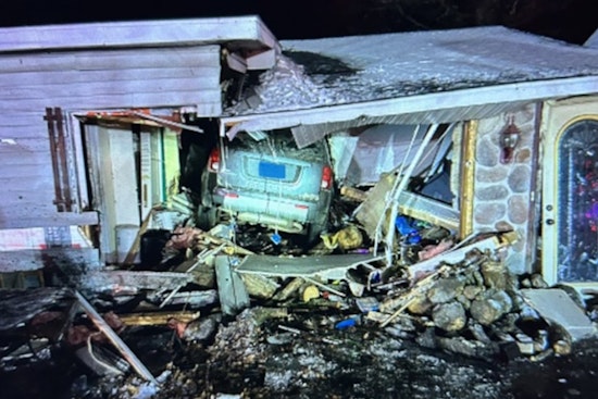 Driver Hospitalized After Vehicle Strikes Dalton Township Home, Alcohol Suspected Factor in Crash