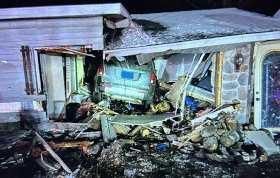 Driver Hospitalized After Vehicle Strikes Dalton Township Home, Alcohol Suspected Factor in Crash