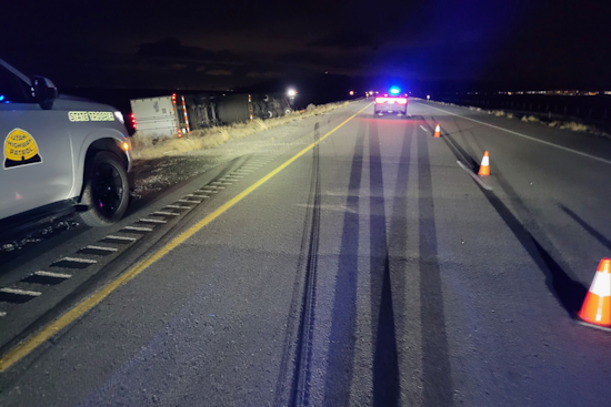 Driver Killed, Passenger Injured as Semi-Truck Overturns on I-80 in Tooele County Amid High Winds