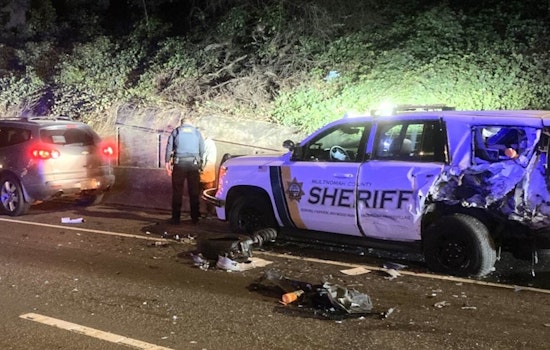 Drunk Driver Charged After Crashing into Sheriff’s Deputy Vehicle on I-84 in Portland