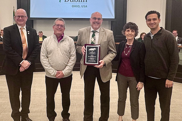Dublin's Engineering Director Paul Hammersmith Honored with APWA Public Works Servant Leader Award