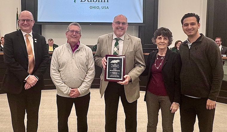 Dublin's Engineering Director Paul Hammersmith Honored with APWA Public Works Servant Leader Award