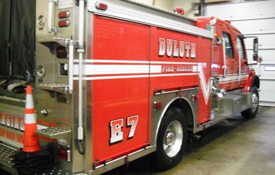 Duluth Fire Department Rapidly Extinguishes Garage Fire; Damage Estimated at $15,000, No Injuries Reported
