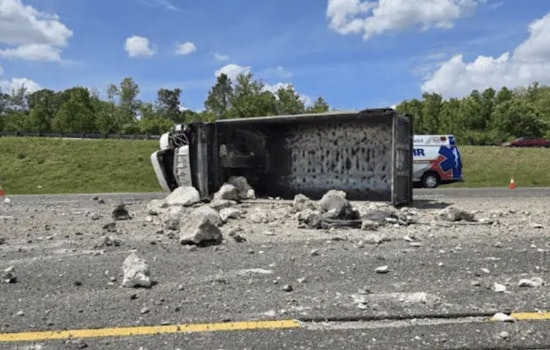 Dump Truck Spill Causes Shutdown on I-75 in Pasco County