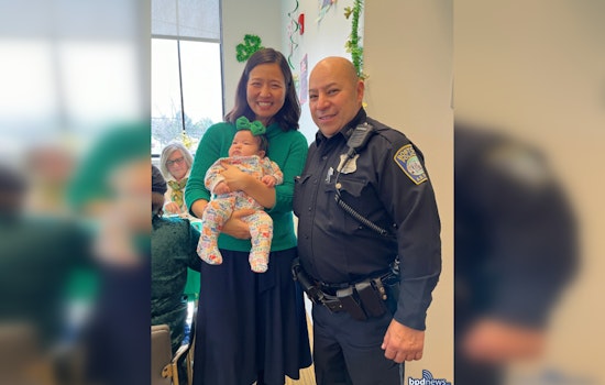 East Boston Celebrates St. Patrick's Day with Senior Center and Police Collaboration, Mayor Wu Joins Festivities