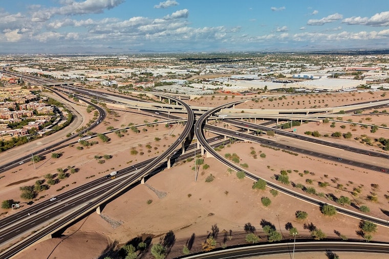 Eastbound I-10 Closure in Phoenix from Friday to Sunday for Broadway Curve Project