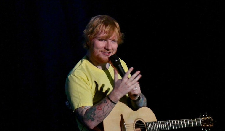 Ed Sheeran Ignites Excitement in Ipswich, MA with Exclusive "The Old Phone" Pop-Up Bar and Performance