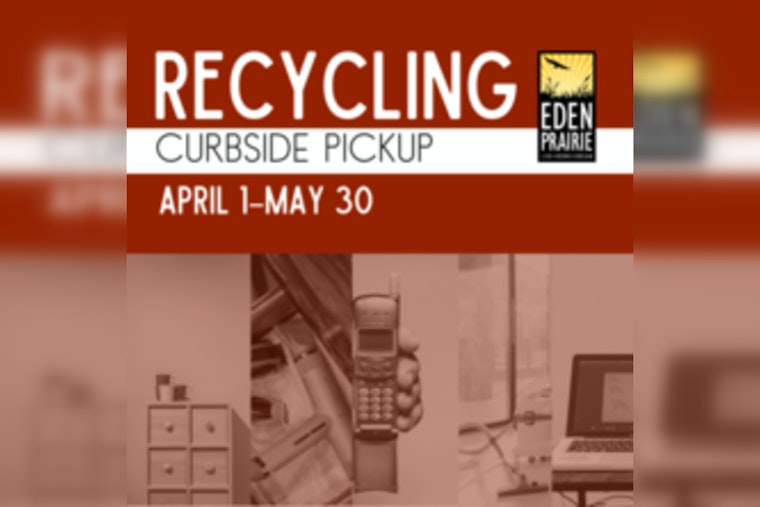 Eden Prairie Launches Curbside Recycling Program for Easy Disposal of Bulky Household Items