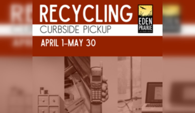 Eden Prairie Launches Curbside Recycling Program for Easy Disposal of Bulky Household Items