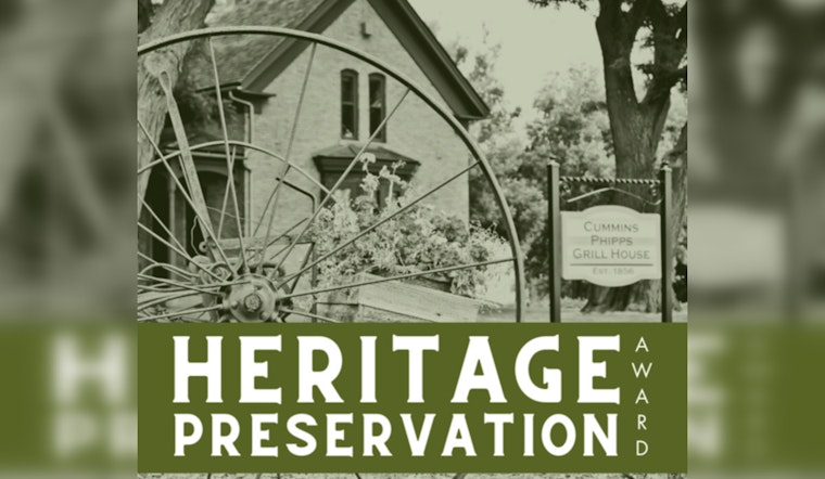 Eden Prairie Seeks Nominations for 2025 Heritage Preservation Award