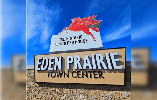 Eden Prairie's Beloved Flying Red Horse Returns to Brighten Local Skyline