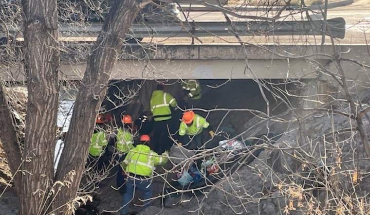 El Paso County Sheriff's Office and DPW Clear Homeless Encampment for Bridge Inspection