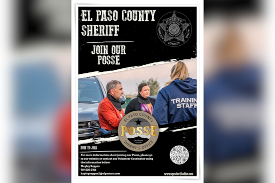 El Paso County Sheriff's Office Invites Community Members to Volunteer for New Sheriff's Posse Program