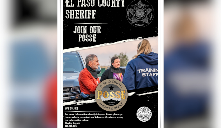 El Paso County Sheriff's Office Invites Community Members to Volunteer for New Sheriff's Posse Program