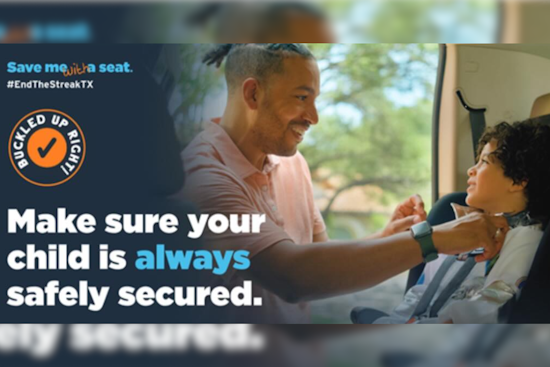 El Paso Teams Up with TxDOT for 'Save a Life' Child Car Seat Safety Campaign