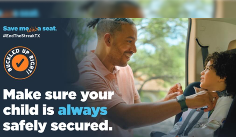 El Paso Teams Up with TxDOT for 'Save a Life' Child Car Seat Safety Campaign