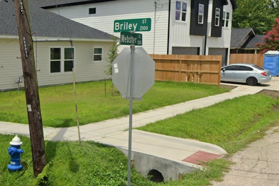 Elderly Woman Killed in Solo-Vehicle Crash on Briley Street, Houston