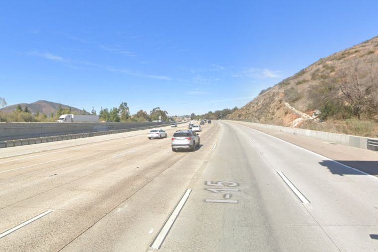 Emergency Helicopter Landing Disrupts Traffic on I-15 Near Escondido, No Injuries Reported
