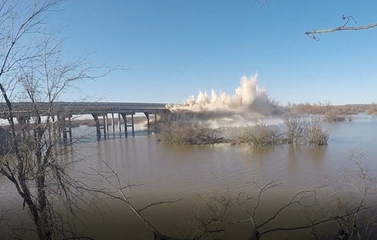 End of an Era: Iconic Bridge in Maud Makes Way for Modern Structure