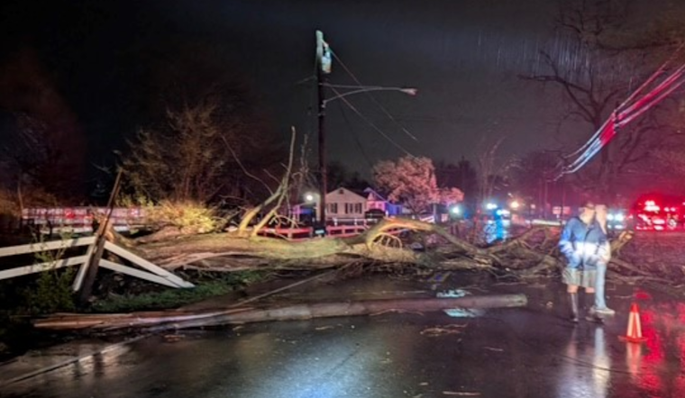 ERS and Sheriff's Team Mobilize in Butler County as Storm Damage Hits Linda Mobile Home Park