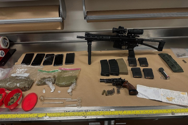 Escondido Police Seize Firearms and Drugs in Arrest of Gang Member on Multiple Felony Charges