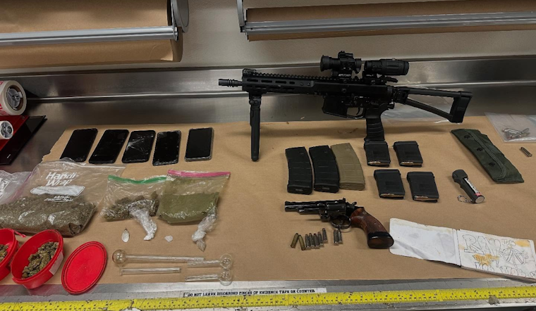 Escondido Police Seize Firearms and Drugs in Arrest of Gang Member on Multiple Felony Charges