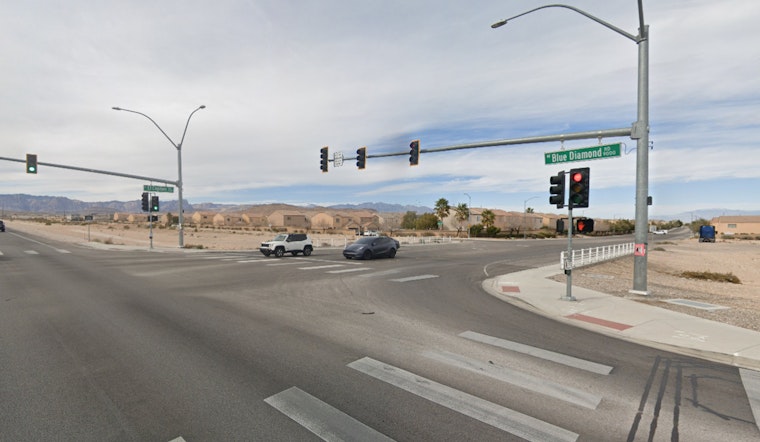 Expect Delays: Lane Closures on Blue Diamond Road Near Jones Boulevard for Nighttime Construction