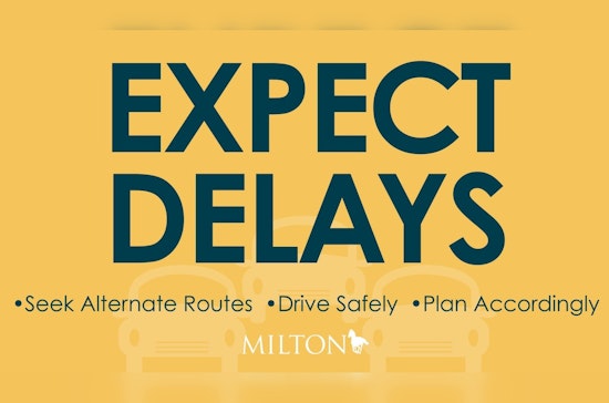 Expect Delays on Providence Road as City of Milton Removes Trees March 27-28