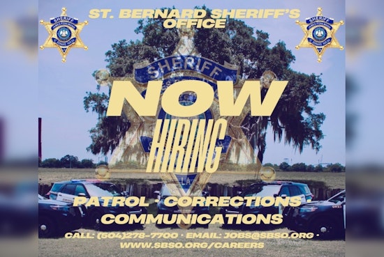 Explore Law Enforcement Careers at St. Bernard Sheriff's Office Job Fair in Chalmette on April 9
